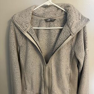 Fuzzy Northface Jacket